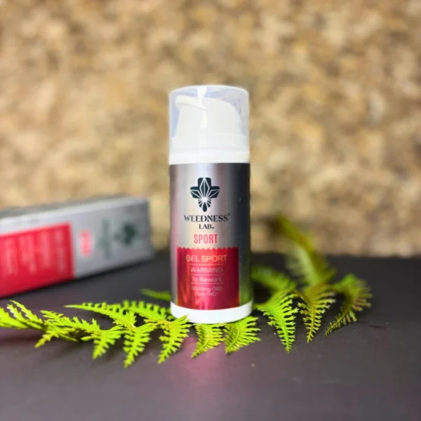 Gel Sport CBD 3000mg - Efeito Quente - Weedness - 100ml