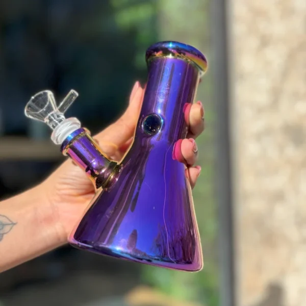 Bong Electroplated Glowing