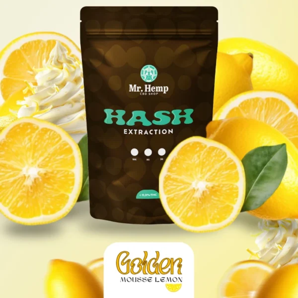 Hash CBD Mr. Hemp - Golden Mousse Lemon