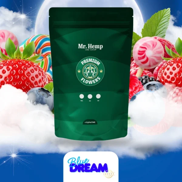 Flor de CBD - Blue Dream Indoor