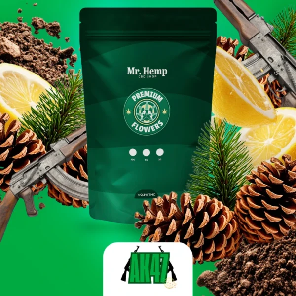 Flor de CBD - AK47 Indoor